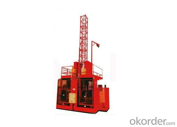 SC Rack and Pinion Building Hoist System 1