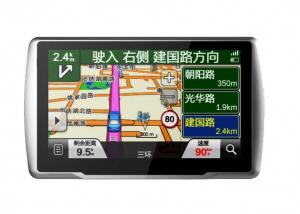 5 Inch Car GPS Navigation With CE/FCC/RoHS Certificates