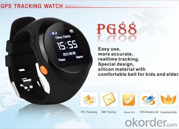 Tracking GPS Watch Phone For Kids And Elders System 1