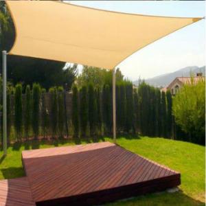 Shade Sail 350g Shade Cloth with Grommets for Home and Garden