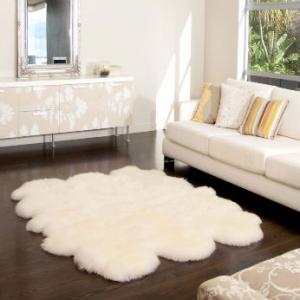 High Quality Faux or Natural Sheepskin Floor Carpet
