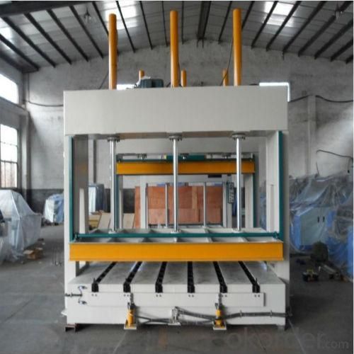 Wood Working Press Machine 5.5kw 7.4hp 1250mm System 1