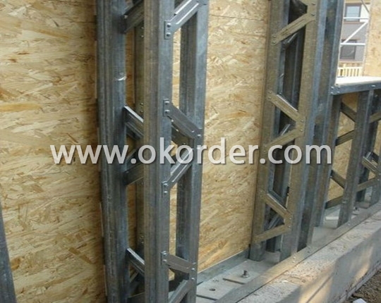 Steel Frame System + OSB Board of Prefab Homes