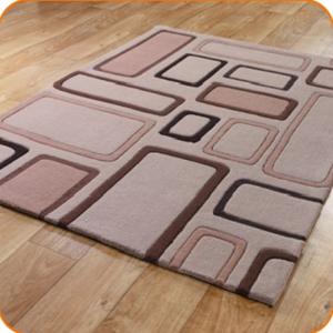 Wool Cut-loop Pile Floor Carpet