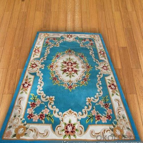 Carved Polyester Hand Tufted Carpet System 1