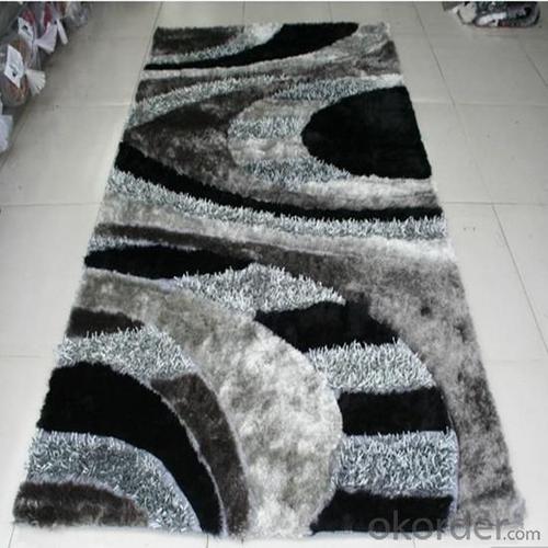 Chinese Knot Rug with Viscose Hotel Carpet System 1