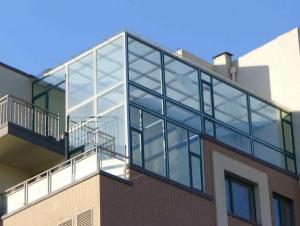 Clear Laminated Glass System 1