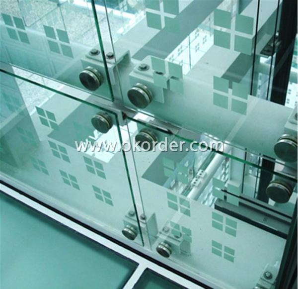  8mm+1.52PVB+8mm clear tempered/toughened laminated glass 