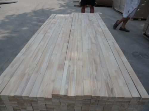 Paulownia Finger Jointed Lumber Solid Wood Board System 1