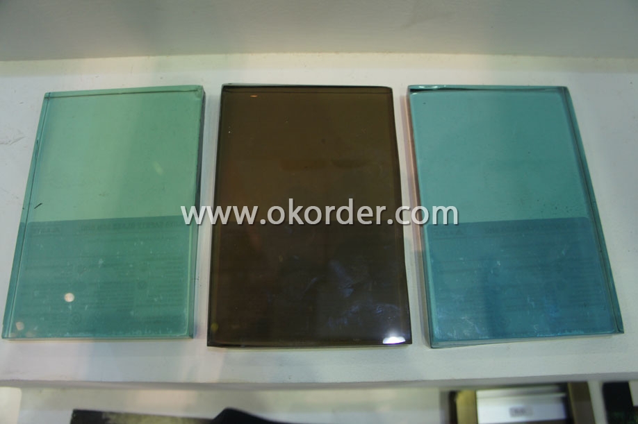  Colored Laminated Glass for building 