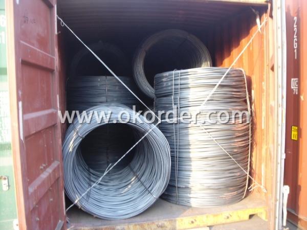 Wire Rod in Container