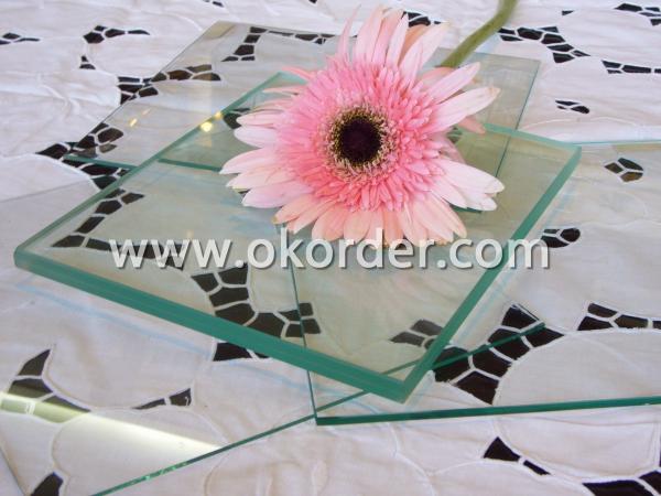  3-25mm clear float glass 