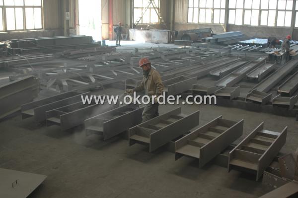  steel structure painting area 