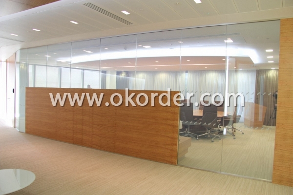  Privacy Glass for partition of meeting room 