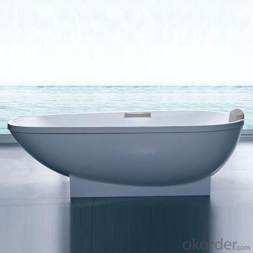 Freestanding Acrylic Bathtub System 1