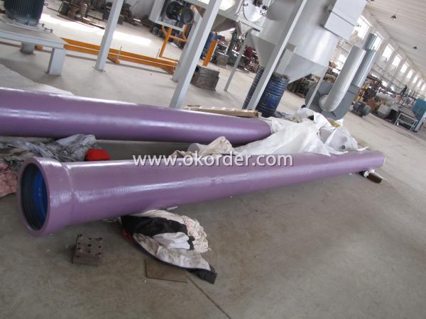  special lining and coating of Ductile Iron Pipe Self Anchor Type 