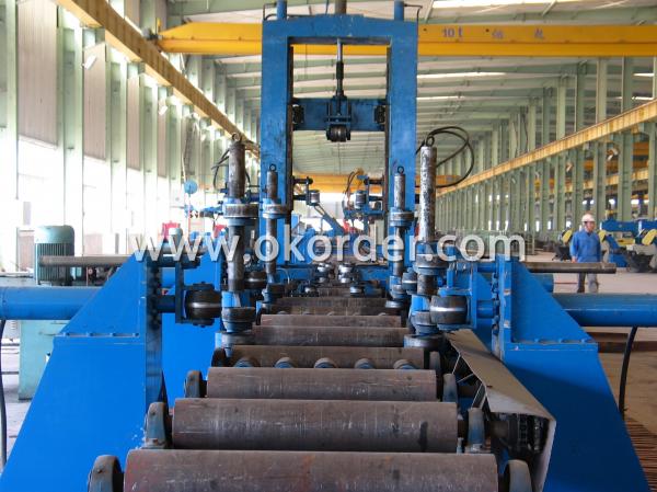  steel structure fitting up machine 