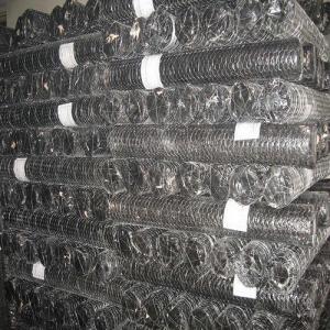 Hexagonal Wire Netting with Inner Galvanized Outside PVC Coated Finish