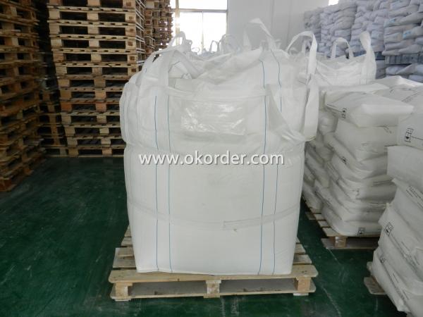 package with pallet of Titanium Dioxide