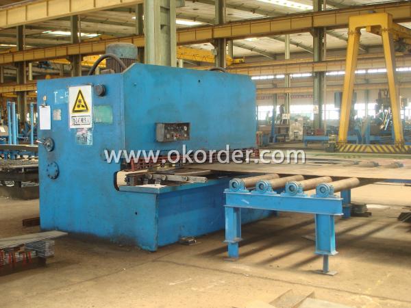  steel structure plate shearing machine 