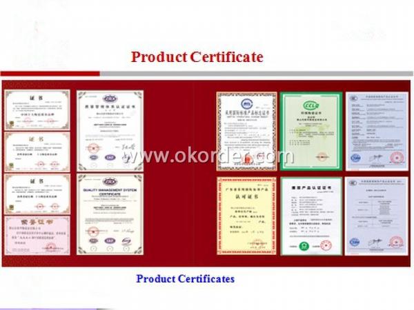  certificates  