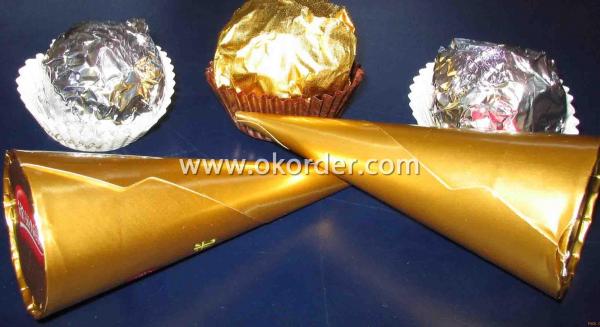  Aluminium Foil for chocolate packaging 