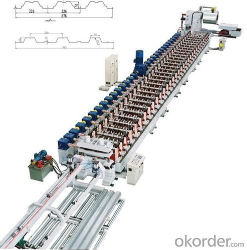 Floor Deck Roll Forming Machine System 1