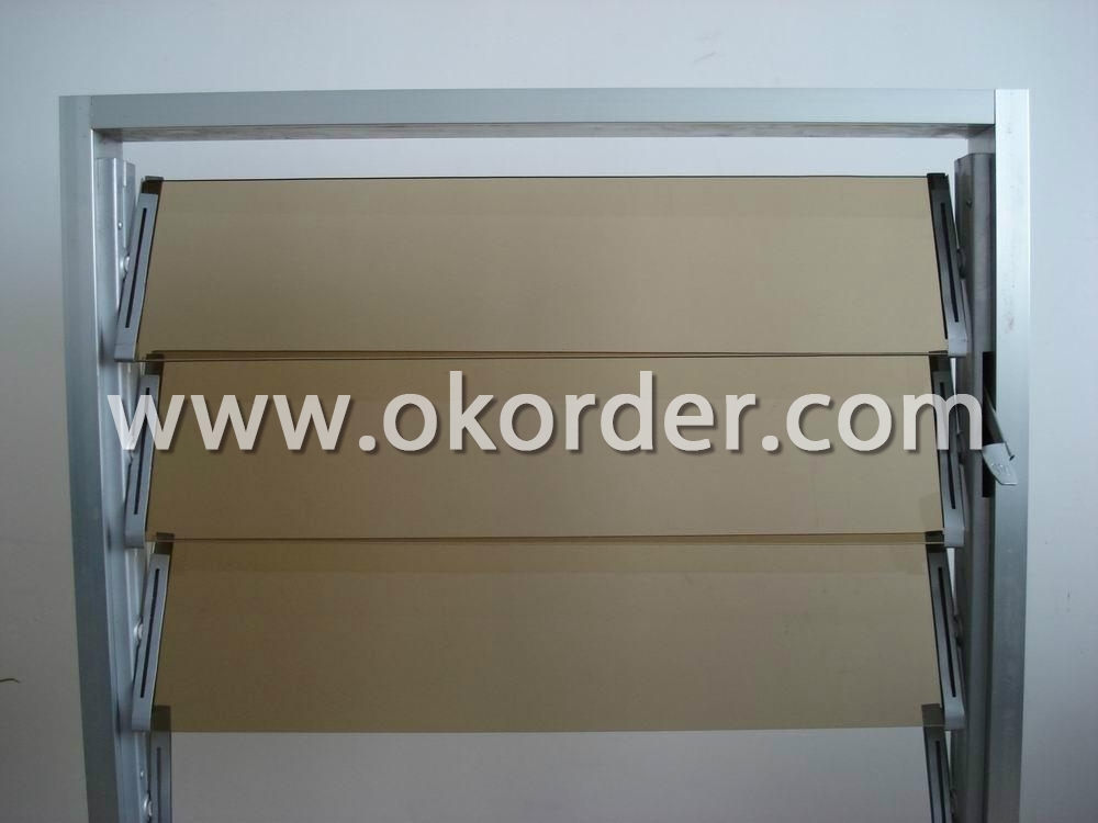  3-12mm Euro bronze float glass for louver glass 