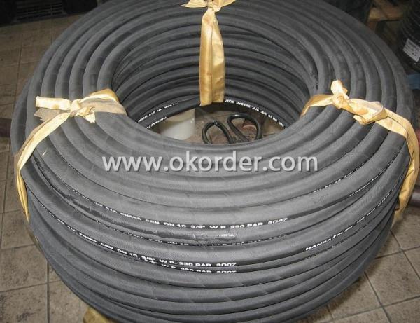 Single, Double-Ply High Pressure Steel Wire Braided Rubber Hose