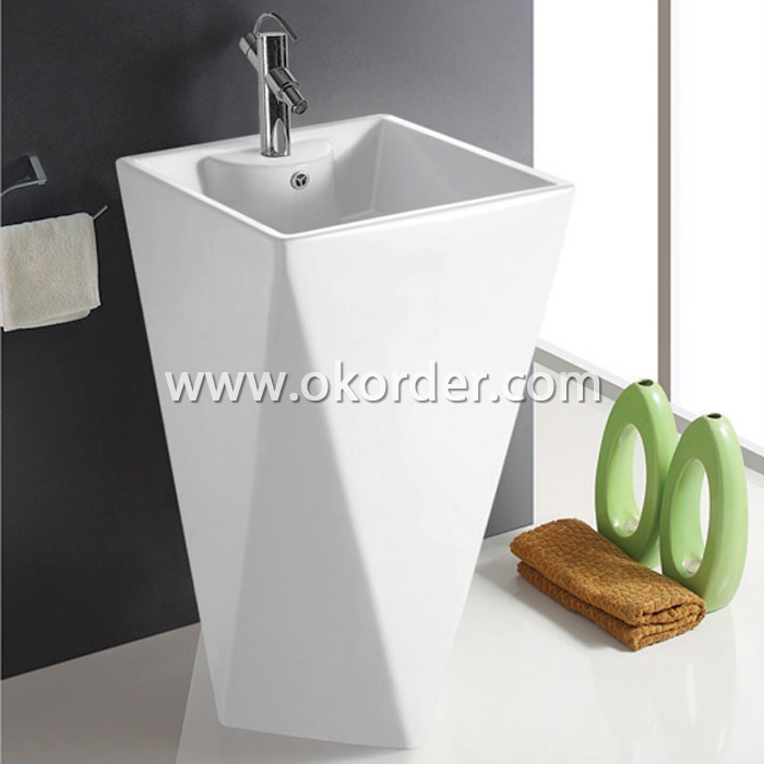  Basin With Pedestal 
