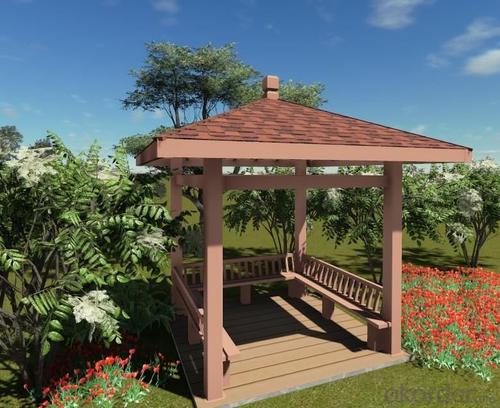 Wood Plastic Composite Pergolas System 1