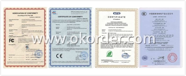  Certificates for Marine GPS Receiver 5.7 inch LCD 