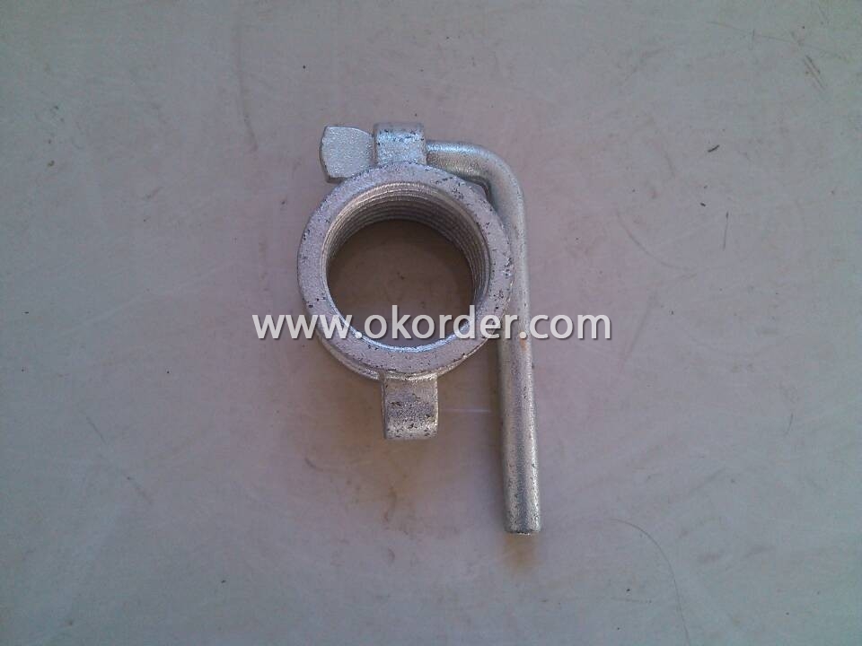  Hot Dip Galvanized Prop Nut With Handle Dia 48 mm 