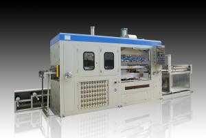 Automatic High Speed Plastic Vacuum Forming Machinery System 1