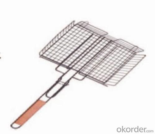 Rectangle Grilling Basket System 1