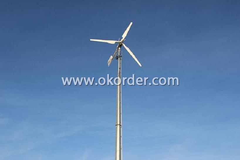  Wind Turbine Mainbody Of CNBM-10KW On Hills 