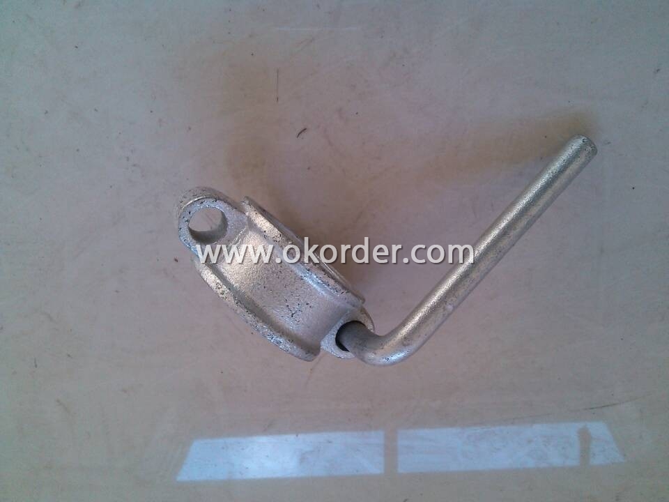  Hot Dip Galvanized Prop Nut With Handle Dia 60 mm 