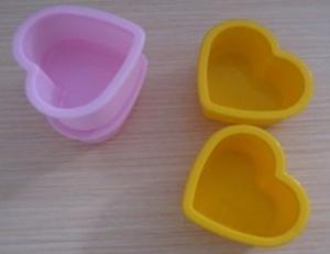 Hot-sale silicone cake model-heart shaped