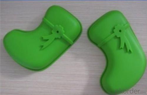 Christmas Stocking Shape Silicone Cake Mold System 1