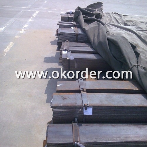 Packing the Hot ROlled Steel Flat Bar in Bundles