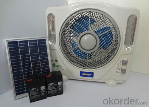 High Quality Direct Current Electric Fan with Power of 5W System 1