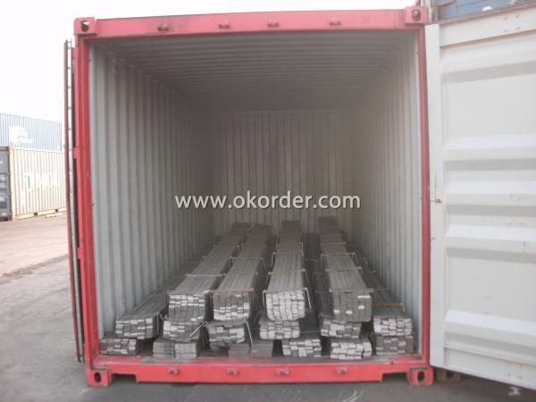  Loading the Flat Bar in Container 