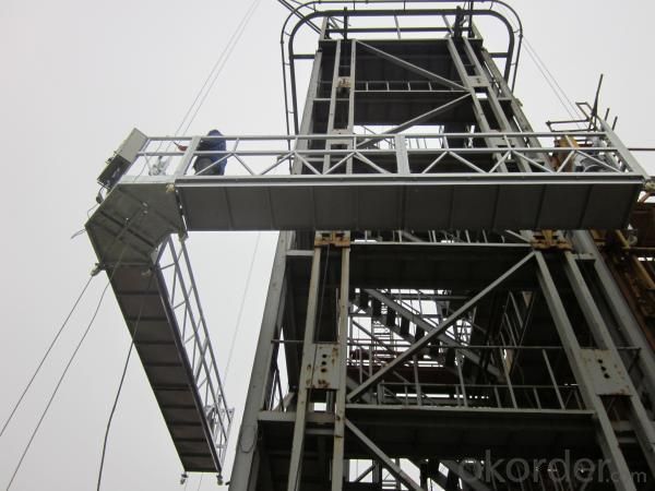 Suspended Platform With Special Shape System 1