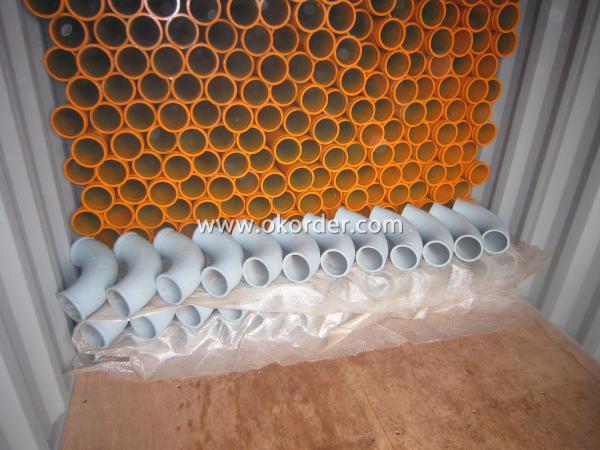  concrete pump delivery pipe package in container 