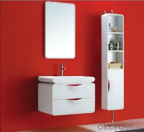 BATHROOM FURNITURE/White Brown System 1