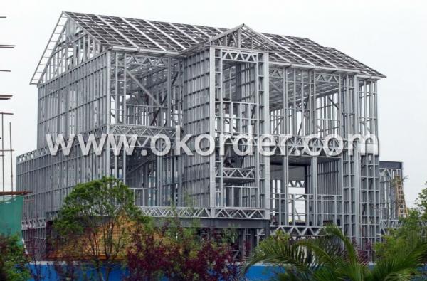  light steel structure for prefab house 