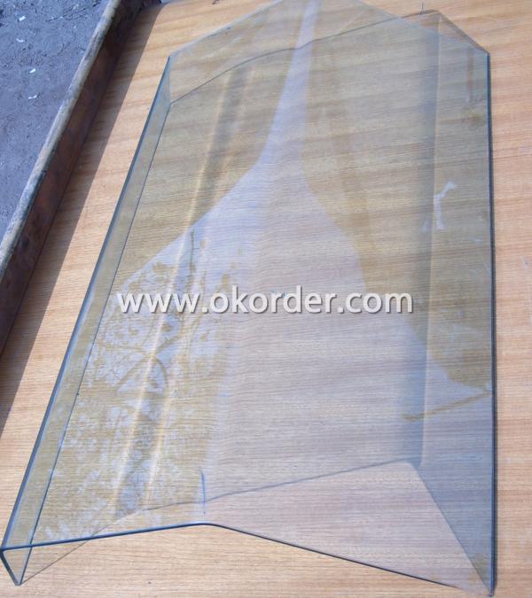  3-19mm hot-bent glass/tempered curved glass for building, projects,construction, etc. 