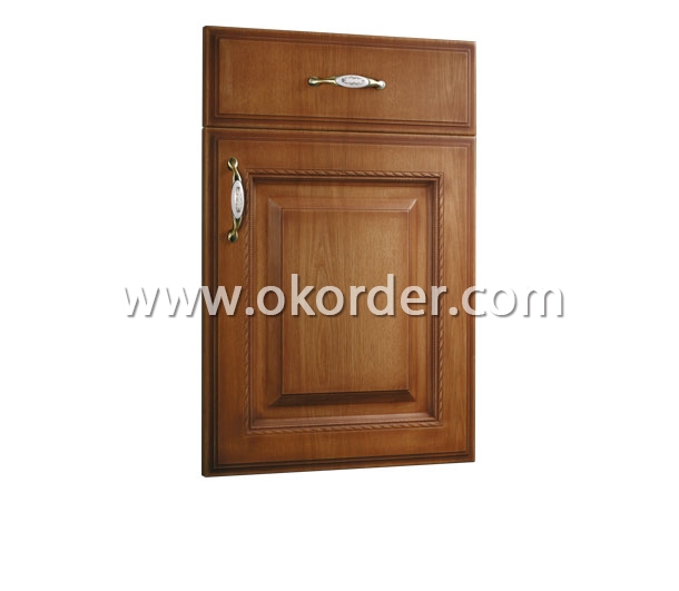 Pvc Vinyl Kitchen Cabinet Door Nob003, What Is Pvc Kitchen Cabinet Doors