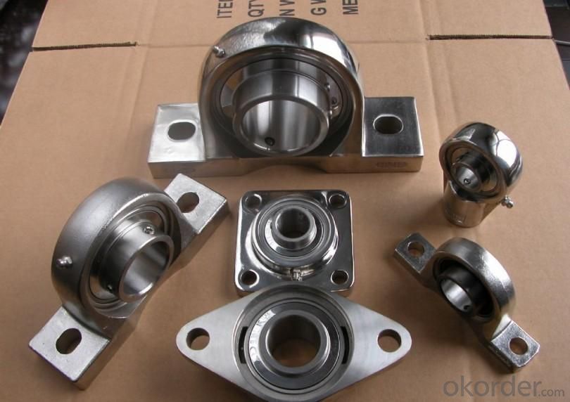 Stainless Steel Insert Building Machinery Bearing 12mm