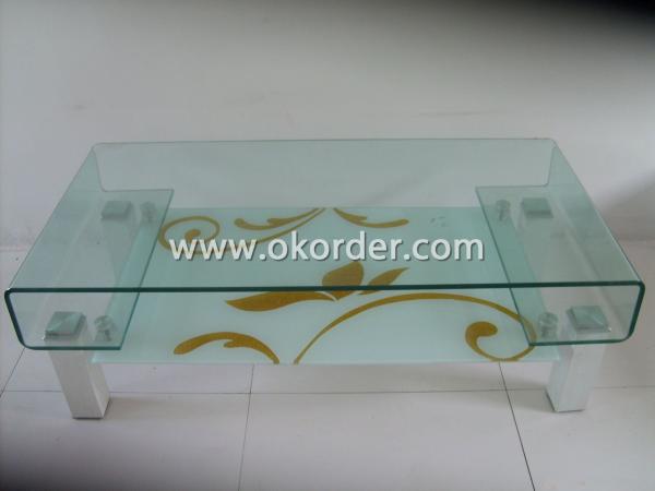  3-19mm hot-bent glass/curved tempered glass for furniture 